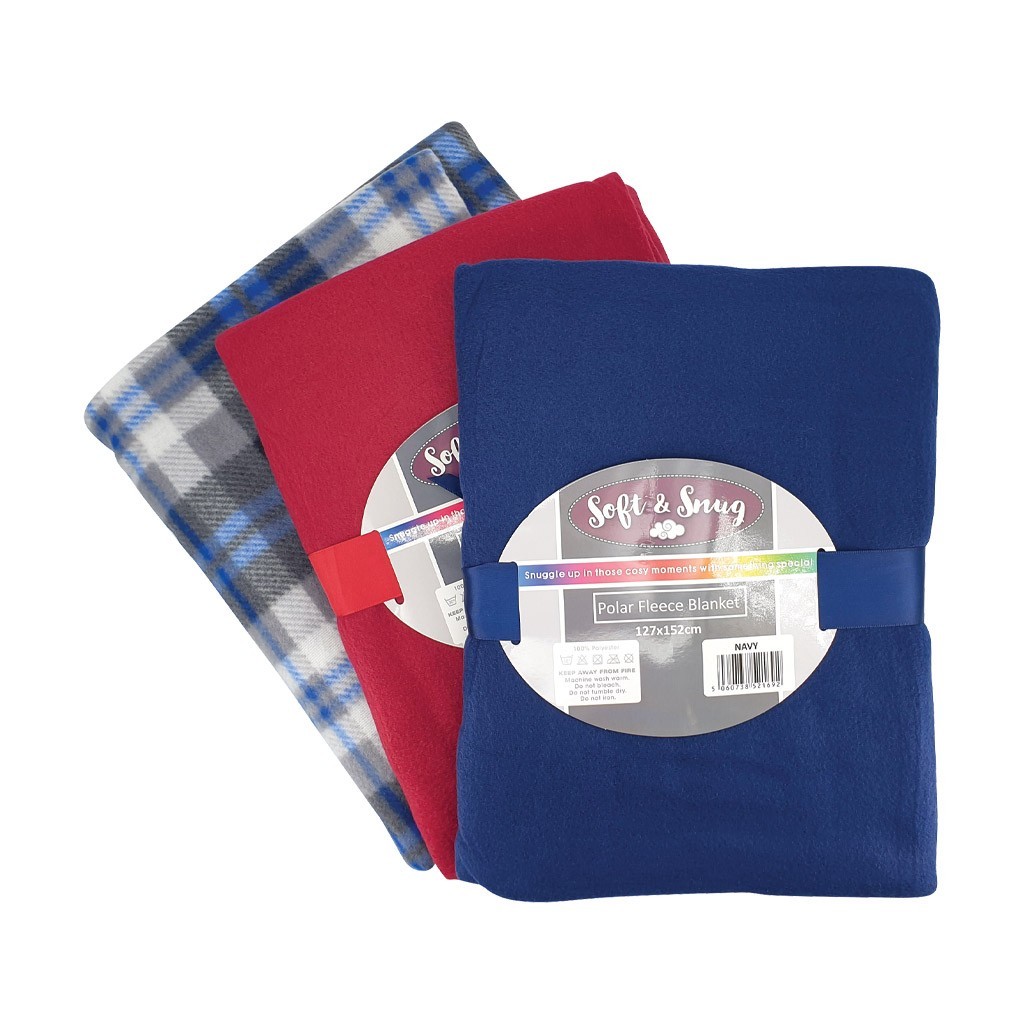 Plaid polaire (coloris...