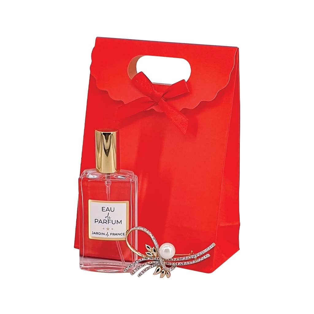 Pack parfum et broche
