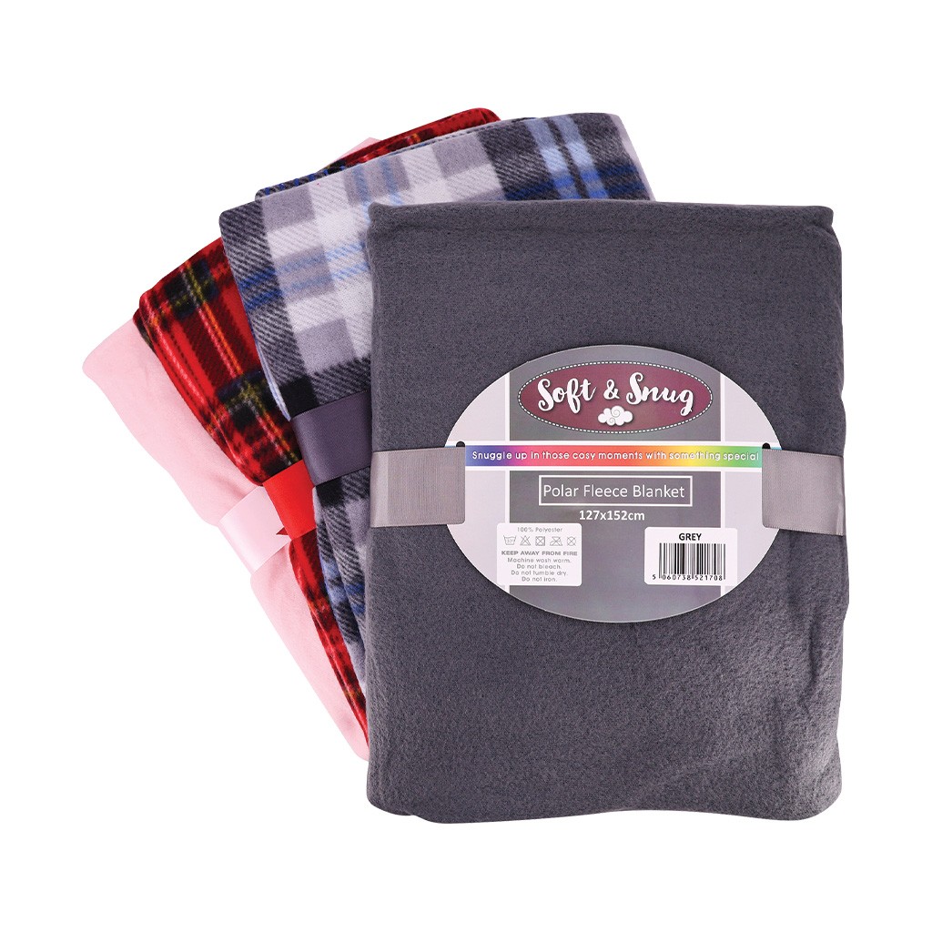 Plaid polaire (coloris...